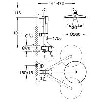 Душевая система Grohe Euphoria 23061002