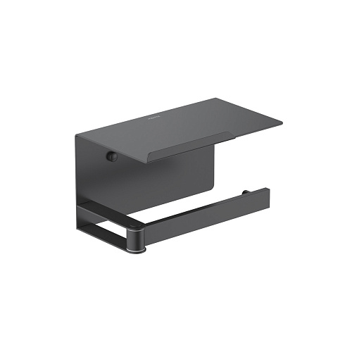 Бумагодержатель Aquatek AQ4929MB Либра с полкой, черный матовый - купить в Санкт-Петербурге, цена на Бумагодержатель Aquatek AQ4929MB Либра с полкой, черный матовый в интернет-магазине Керамос Бумагодержатель Aquatek AQ4929MB Либра с полкой, черный матовый купить недорого в интернет-магазине Керамос
