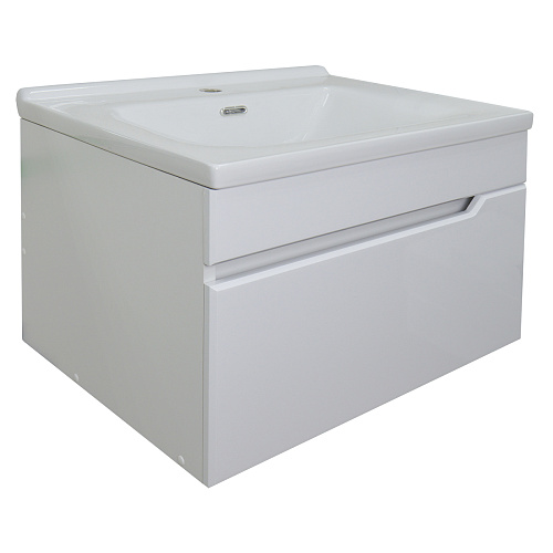 Тумба Loranto CS00085082 Mari с раковиной 43,5х60 см, белый Тумба Loranto CS00085082 Mari с раковиной 43,5х60 см, белый снят с производства