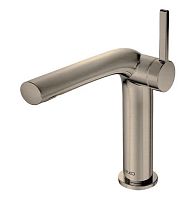 Смеситель Keuco 51502050100 Edition 400 для умывальника однорычажный, излив 15 см, никель шлифованный
