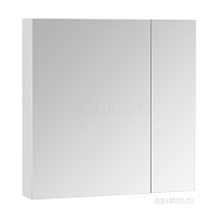 Зеркальный шкаф Акватон 1A263402AX010 Асти 70х70 см, белый