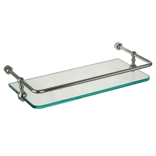 Полка Migliore 21999 Complementi с галереей, стекло/хром - купить в Санкт-Петербурге, цена на Полка Migliore 21999 Complementi с галереей, стекло/хром в интернет-магазине Керамос Полка Migliore 21999 Complementi с галереей, стекло/хром купить недорого в интернет-магазине Керамос