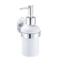 Дозатор для жидкого мыла, керамика, латунь, Mirro Plus, IDDIS, MRPSBC0i46