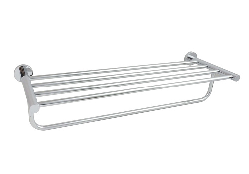 Полка Aquatek AQ4015CR Вега для полотенец, хром купить недорого в интернет-магазине Керамос
