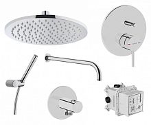 Набор Vitra A49266EXP Origin встроенной душевой системы, хром Набор Vitra A49266EXP Origin встроенной душевой системы, хром