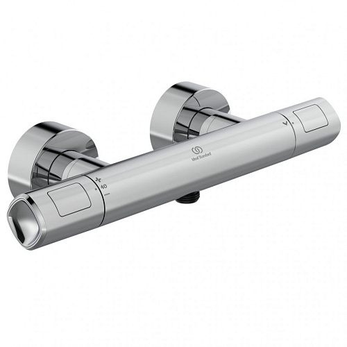 Смеситель Ideal Standard A7229AA Ceratherm T100 для душа термостатический, Chrome (хром)