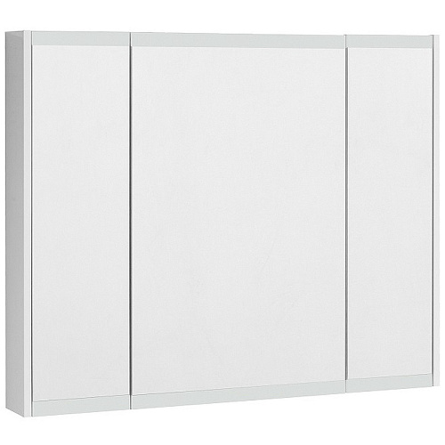 Зеркальный шкаф Акватон 1A249302NT010 Нортон 100х81 см, белый глянец купить недорого в интернет-магазине Керамос