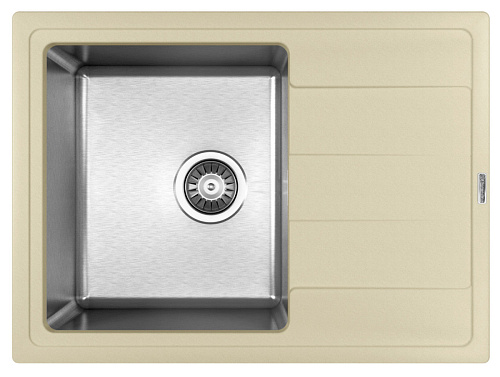 Мойка для кухни Florentina 21.390.B0650.202 Комби 65х48 см, с крылом, шампань Мойка для кухни Florentina 21.390.B0650.202 Комби 65х48 см, с крылом, шампань снят с производства