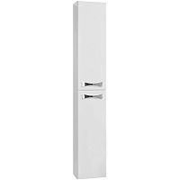 Шкаф - колонна Акватон 1A110803DR010 Диор 26х163 см, белый,хром глянец