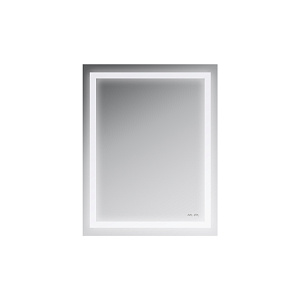 Зеркало AM.PM M91AMOX0551WG Gem, настенное с контурной LED-подсветкой, 55х70 см