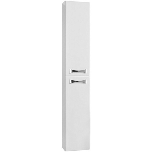 Шкаф - колонна Акватон 1A110803DR010 Диор 26х163 см, белый,хром глянец купить недорого в интернет-магазине Керамос