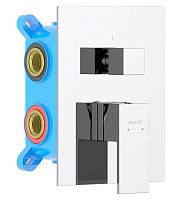 Смеситель Aquatek AQ1647CR Либра  для ванны, 3 режима (внешняя и скрытая часть), хром