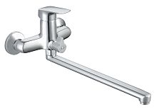 Смеситель Aquatek AQ1042CR Вега  для ванны с длинным изливом, хром