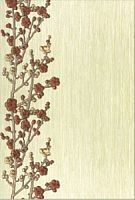 Плитка Керамин Сакура 3Н Декор Цветы 27.5x40 (Сакура3НДекорЦветы)