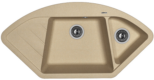 Мойка для кухни Florentina 20.285.E1005.104 Веста 101х51 см, бежевая снят с производства