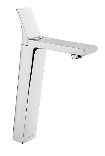 Смеситель Vitra A42331 Memoria для раковины-чаши, высокий, хром Смеситель Vitra A42331 Memoria для раковины-чаши, высокий, хром