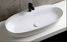 Раковина накладная Azzurra AZZURRA ELLA090440CMBI/(ECI90M bi)*1