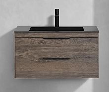 База Vincea VMC-2C2800RO Chiara 2D под раковину, 80х48 см, подвесная, R.Oak (темный дуб) купить недорого в интернет-магазине Керамос