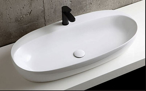 Раковина накладная Azzurra AZZURRA ELLA090440CMBI/(ECI90M bi)*1