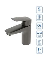 Смеситель для раковины BelBagno DUE DUE-LVM-GM-W0