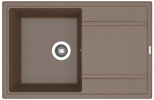 Мойка для кухни Florentina 20.270.C0780.303 Липси 78х51 см, с крылом, мокко снят с производства