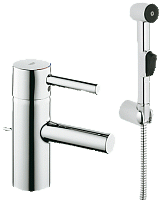 Смеситель для раковины однорычажный с гигиен.душем Grohe Essence 32535000