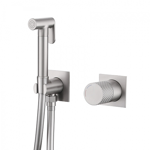 Смеситель с гигиеническим душем Abber Rund AF8725SP