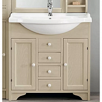 База под раковину 85 см Eban FBSEL086-PG Pergamon*6 Eleonora без ручек, цвет Pergamon