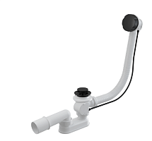 Сифон для ванны Alca Plast  A55BLACK-100 (exp)