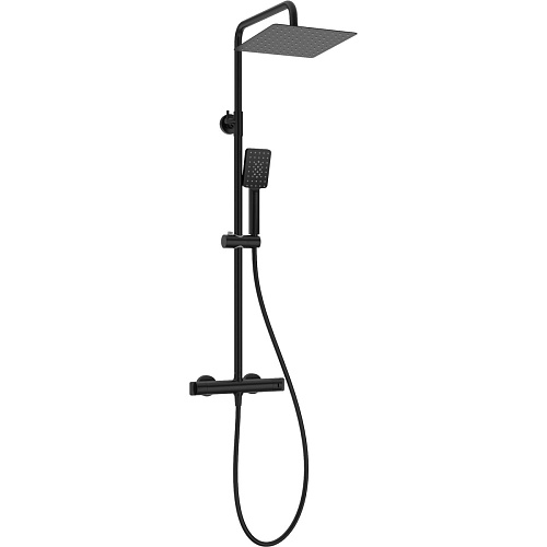 Душевая колонна Deante NAC_N4HT Cascada термостат, Nero (черный) Душевая колонна Deante NAC_N4HT Cascada термостат, Nero (черный)