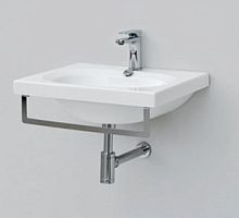 Раковина Artceram BLL004 01 00/ L3105 bi*1  Blend подвесная/накладная/встроенная, с 1 отв. под смеситель, 55х45 см, белая