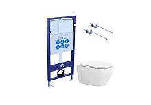 Инсталляция с подвесным унитазом Aquatek Лея SET AQUATEK ЛЕЯ Т
