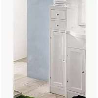 Тумба левая Eban FKMGD---SB new*3 Giada NEW (SX) без ручек 26x31xh107 см, цвет bianco decape