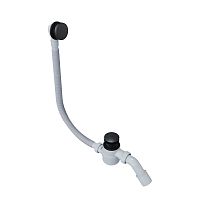 Слив-перелив для ванны Excellent ARIN.3210BL Moli, черный