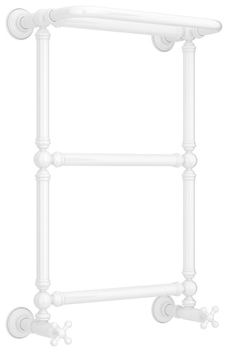 Полотенцесушитель водяной Сунержа 12-0281-6640 Ренессанс 660х400 мм, белый Полотенцесушитель водяной Сунержа 12-0281-6640 Ренессанс 660х400 мм, белый