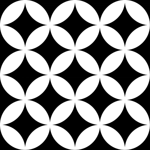 Керамогранит MAYOLICA MADERAS DistrictCirclesBlackPorc купить недорого в интернет-магазине Керамос