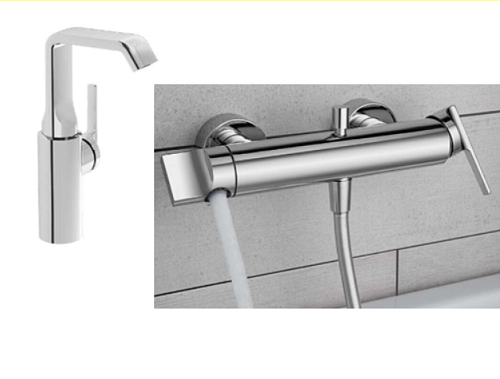 Сет №1733_A42469EXP, Смеситель для раковины + A42488EXP, Смеситель для душа Сет №1733_A42469EXP, Смеситель для раковины + A42488EXP, Смеситель для душа