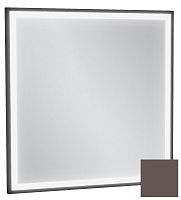 Зеркало Jacob Delafon EB1433-S32 Allure & Silhouette, 60 х 60 см, с подсветкой, рама светло-коричневый сатин купить недорого в интернет-магазине Керамос
