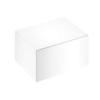 Тумба Keuco 31322270100 Edition 11 боковая 70х53.5 см, белый/стекло белое матовое Тумба Keuco 31322270100 Edition 11 боковая 70х53.5 см, белый/стекло белое матовое