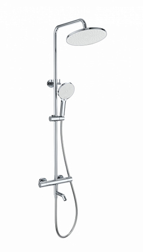 Душевая система с термостатом Wonzon & Woghand  WW-B3065-T1-CR