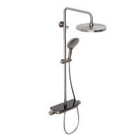 Душевая система с термостатом ABELSBERG Lineara SNS52790BN