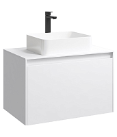 Тумба под раковину Aqwella Mobi MOB0108W+MOB0708W