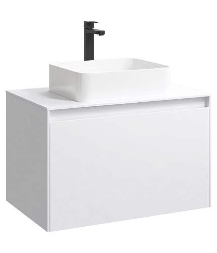 Тумба под раковину Aqwella Mobi MOB0108W+MOB0708W купить недорого в интернет-магазине Керамос