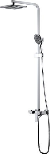 Душевая система D&K DA1433701A01 BerlinFreie для ванны, хром