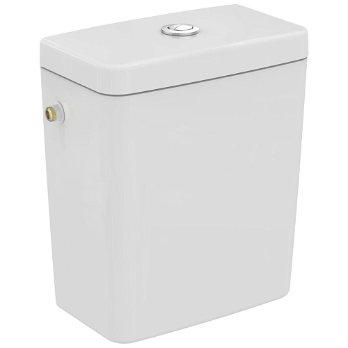 Бачок Ideal Standard E797101 Connect Cube для унитаза, боковая подводка, Euro White (евробелый)