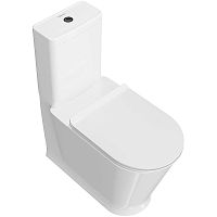 Унитаз-компакт Kerama Marazzi PLMR.wc.01 Plaza Modern напольный 36.1х52.4 см, без бачка и сиденья, белый глянец Унитаз-компакт Kerama Marazzi PLMR.wc.01 Plaza Modern напольный 36.1х52.4 см, без бачка и сиденья, белый глянец