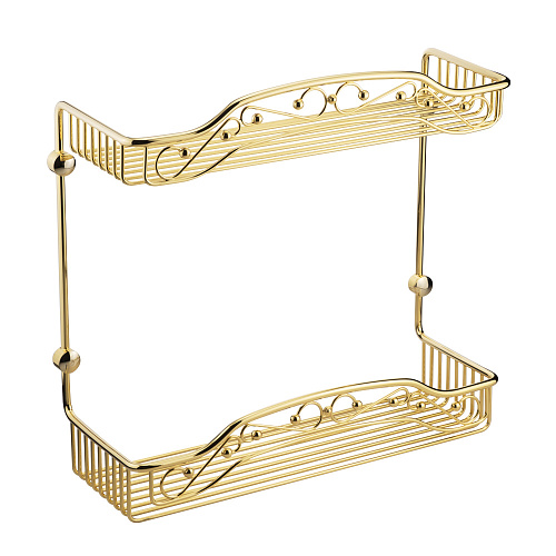 Решетка Migliore 22047 Complementi большая двойная, золото - купить в Санкт-Петербурге, цена на Решетка Migliore 22047 Complementi большая двойная, золото в интернет-магазине Керамос Решетка Migliore 22047 Complementi большая двойная, золото купить недорого в интернет-магазине Керамос