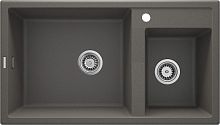 Мойка Deante ZQE_T20B Eridan кухонная гранитная 88x50 см, антрацит металлик Мойка Deante ZQE_T20B Eridan кухонная гранитная 88x50 см, антрацит металлик