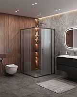 Душевой уголок Cezares MOLVENO MOLVENO-A-22-90+20-P-GM