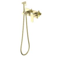 Смеситель с гигиеническим душем Aquatek Оберон AQ1220BG